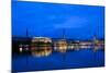 Alster Lake, Hamburg-europhotos-Mounted Photographic Print