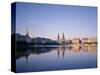 Alster River, Hamburg, Germany-Danielle Gali-Stretched Canvas