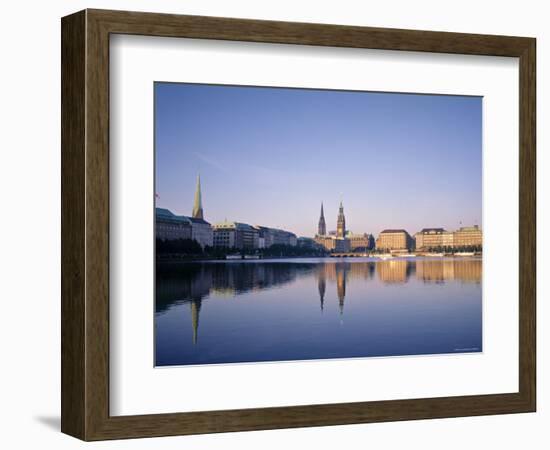 Alster River, Hamburg, Germany-Danielle Gali-Framed Photographic Print