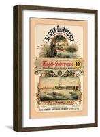 Alster Steamboat Service-null-Framed Art Print