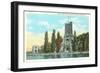 Alster Tower, Heart Island, Thousand Islands, New York-null-Framed Art Print