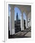 Alsterarkaden and City Hall, Hamburg, Germany, Europe-Hans Peter Merten-Framed Photographic Print