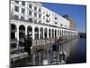 Alsterfleet and Alsterarkaden, Hamburg, Germany, Europe-Hans Peter Merten-Mounted Photographic Print