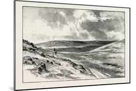 Alston Moor Is an Area of Moorland and Civil Parish in Cumbria-null-Mounted Giclee Print