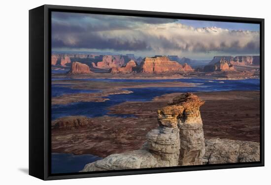 Alstrom Point Page, Arizona, USA, Lake Powell-John Ford-Framed Stretched Canvas