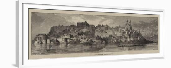 Alt Breisach, on the Rhine-Henry William Brewer-Framed Premium Giclee Print