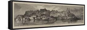 Alt Breisach, on the Rhine-Henry William Brewer-Framed Stretched Canvas