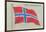 Alt for Norge, Norwegian Flag-null-Framed Art Print