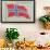 Alt for Norge, Norwegian Flag-null-Framed Art Print displayed on a wall