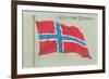 Alt for Norge, Norwegian Flag-null-Framed Premium Giclee Print