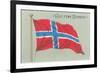 Alt for Norge, Norwegian Flag-null-Framed Premium Giclee Print