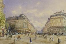 La Rue de la Paix, Paris-Alt Franz-Framed Stretched Canvas