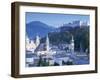 Alt Stadt and Hohensalzburg Fortress, Salzburg, Austria-Peter Adams-Framed Photographic Print