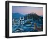 Alt Stadt and Hohensalzburg Fortress, Salzburg, Austria-Doug Pearson-Framed Photographic Print