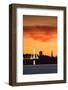 Alt View at Sunset Burn Emeryville to San Francisco Silhouette-Vincent James-Framed Photographic Print