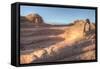 Alt Viewpoint at Delicate Arch, Arches National Park-Vincent James-Framed Stretched Canvas
