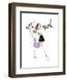 Alta Moda Purple-Alicia Zyburt-Framed Art Print