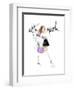 Alta Moda Purple-Alicia Zyburt-Framed Art Print