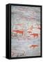 Alta Rock Art, UNESCO World Heritage Site, Alta, Finnmark, Norway, Scandinavia, Europe-Doug Pearson-Framed Stretched Canvas