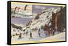 Alta Ski Lodge, Utah-null-Framed Stretched Canvas
