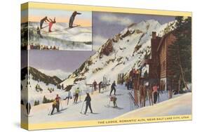 Alta Ski Lodge, Utah-null-Stretched Canvas