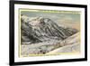 Alta Ski Resort, Salt Lake City, Utah-null-Framed Premium Giclee Print