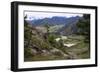 Altai Steppe Mountains At The Confluence Of Rivers Katun And Chuya, South Siberia, Russia-Konstantin Mikhailov-Framed Photographic Print