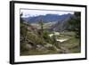 Altai Steppe Mountains At The Confluence Of Rivers Katun And Chuya, South Siberia, Russia-Konstantin Mikhailov-Framed Photographic Print