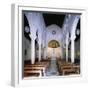 Altar and Crypt of Annunciation, Basilica of Annunciation-null-Framed Giclee Print