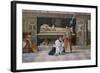 Altar Boys in a Church Interior-Jose Villegas Y Cordero-Framed Giclee Print