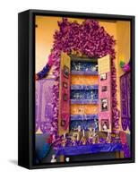 Altar, Day of the Dead, Patzcuaro, Michoacan State, Mexico, North America-Wendy Connett-Framed Stretched Canvas