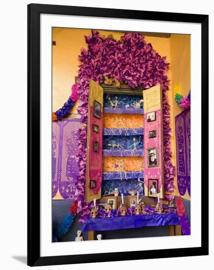 Altar, Day of the Dead, Patzcuaro, Michoacan State, Mexico, North America-Wendy Connett-Framed Photographic Print