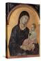 Altar frontal No. 28: Madonna and Child-Duccio Di buoninsegna-Stretched Canvas