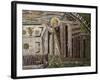 Altar, Melchizedek Bringing Bread as Offering and Temple-null-Framed Photographic Print