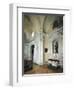 Altar of Madonna Del Carmine Where Giuseppe Verdi and Margherita Barezzi Got Married-null-Framed Giclee Print