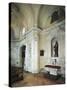 Altar of Madonna Del Carmine Where Giuseppe Verdi and Margherita Barezzi Got Married-null-Stretched Canvas