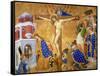 Altar of Saint Denis:Communion and Martyrdom of Saint Denis-Henri Bellechose-Framed Stretched Canvas