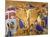 Altar of Saint Denis:Communion and Martyrdom of Saint Denis-Henri Bellechose-Mounted Giclee Print