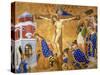 Altar of Saint Denis:Communion and Martyrdom of Saint Denis-Henri Bellechose-Stretched Canvas