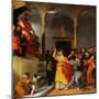 Altar of St. Lucia. Saint Lucia before the Judge-Lorenzo Lotto-Mounted Giclee Print