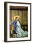 Altar of the Cologne Patron Saint, Annunciation to Mary, 1440-45-Suzanne Valadon-Framed Giclee Print