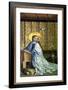Altar of the Cologne Patron Saint, Annunciation to Mary, 1440-45-Suzanne Valadon-Framed Giclee Print
