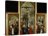 Altar of the Seven Sacraments, Painted Before 1450-Rogier van der Weyden-Stretched Canvas