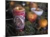 Altar Offering Decorated with Flowers, Fruit and a Candle for Day of the Dead, Oaxaca, Mexico-Judith Haden-Mounted Photographic Print