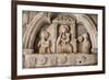 Altar on Old Stone Wall in Kotor-dbvirago-Framed Photographic Print