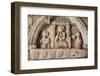 Altar on Old Stone Wall in Kotor-dbvirago-Framed Photographic Print