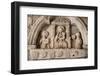 Altar on Old Stone Wall in Kotor-dbvirago-Framed Photographic Print