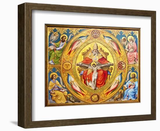 Altar Painting, Cologne, Germany-Miva Stock-Framed Photographic Print