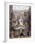 Altar Piece in Temple-Thomas Allom-Framed Art Print