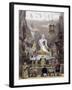 Altar Piece in Temple-Thomas Allom-Framed Art Print